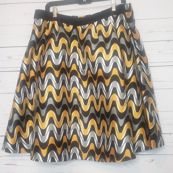 Lane Bryant Wavelength Circle Skirt - Picture 5 of 8